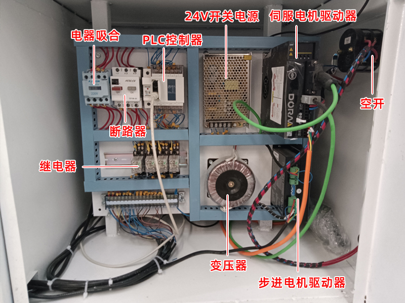 好美數控鋁型材自動切割機結構之電控系統