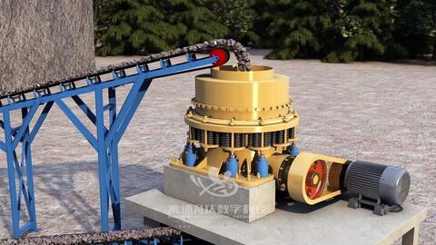 3D動(dòng)畫全景展示 一條完整的集中式供水砂石生產(chǎn)線